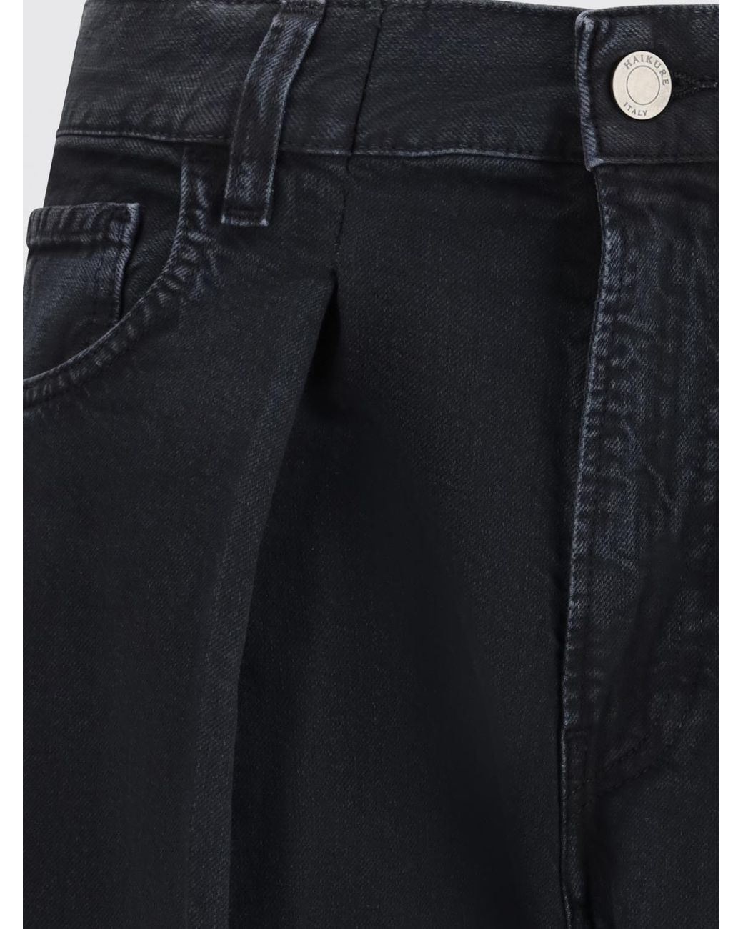 Haikure Blue Candy Wide Leg Denim Jeans