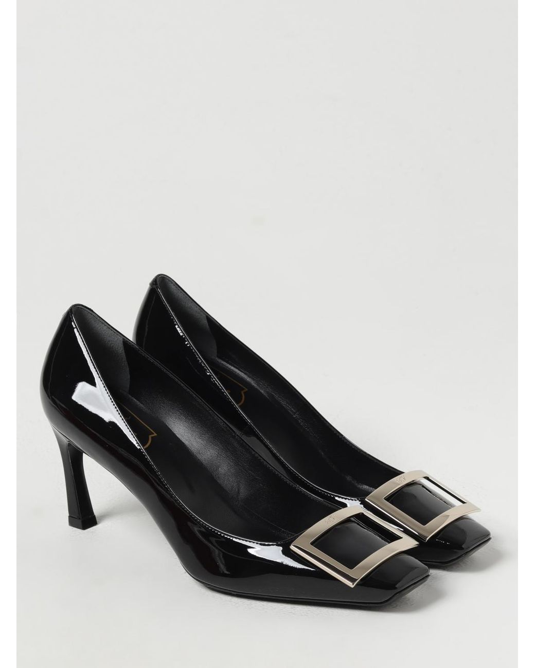 Roger Vivier Black Trompette Pumps By