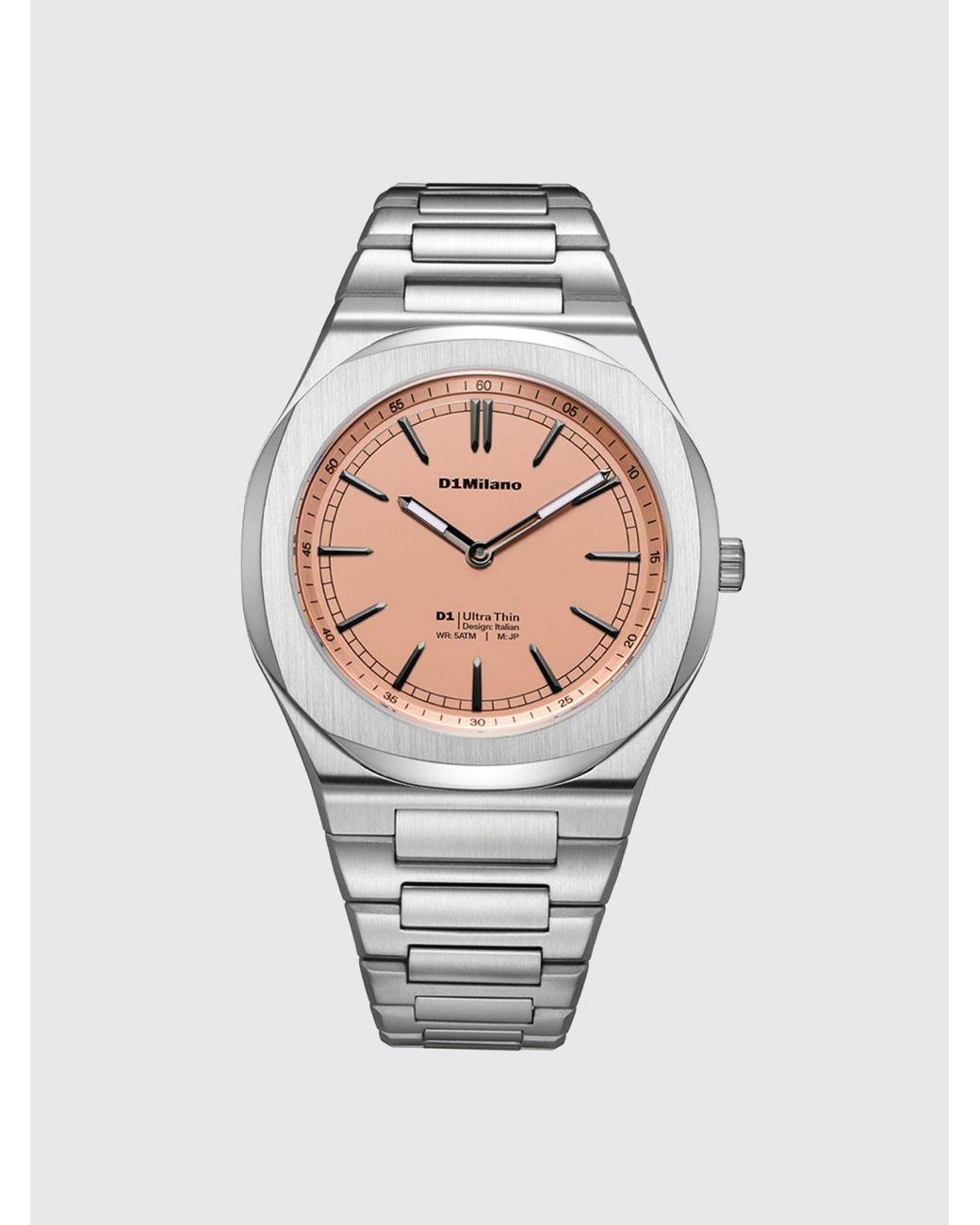 D1 Milano White Groovy Watch for men