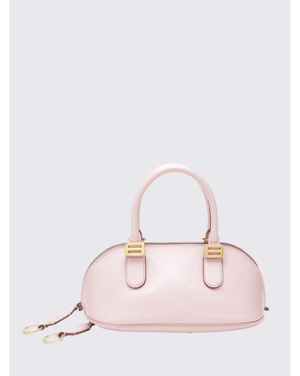 Balenciaga Pink Bowling Bolero Handbag