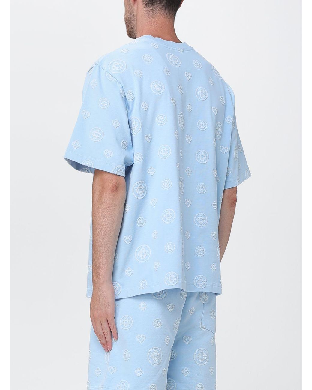Casablanca Blue T-Shirt for men