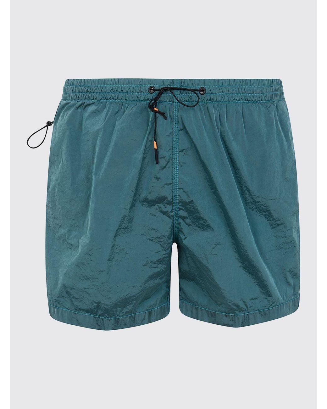 Rrd Blue New Hyper Tramontana Swimming Shorts With Elasticated Drawstring Waist for men