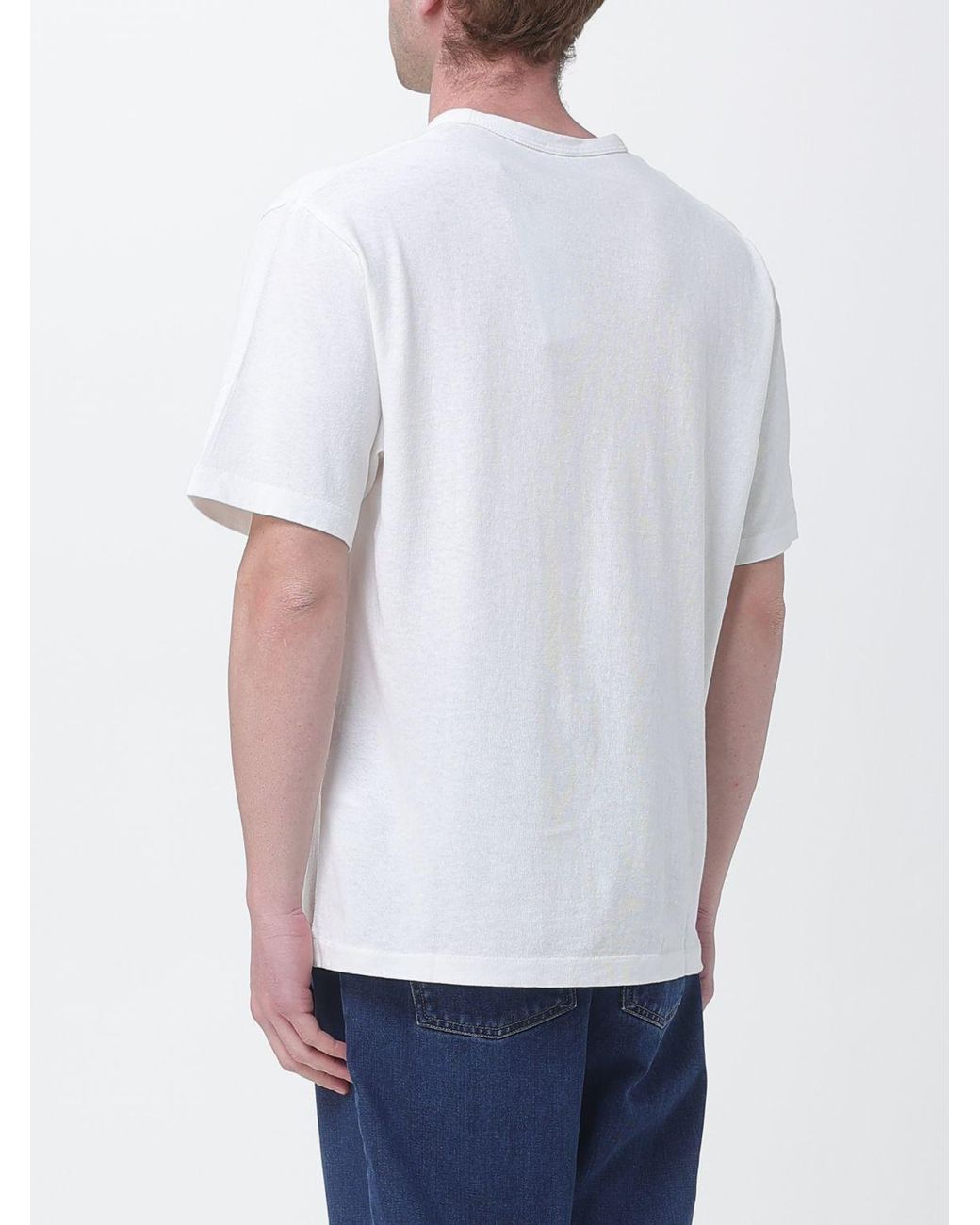 KENZO White Printed Cotton T-Shirt for men
