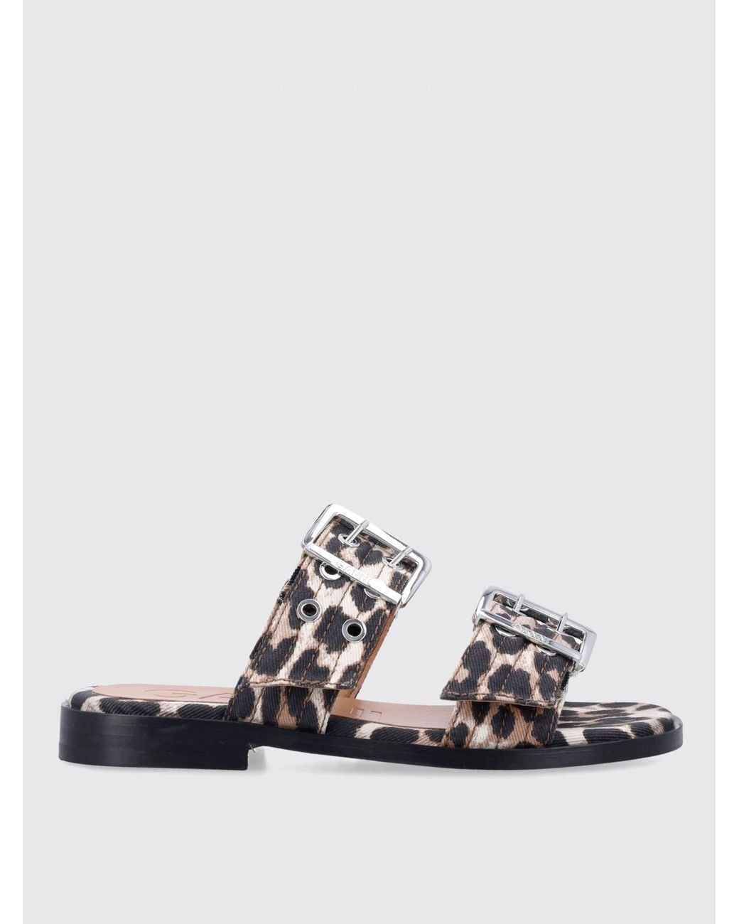 Ganni White Flat Shoes