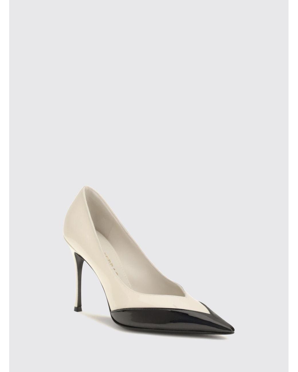 Ferragamo White High Heel Shoes