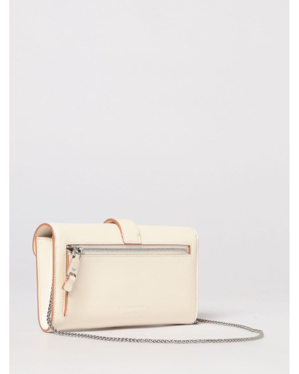 Emporio Armani Natural Mini Leather Bag