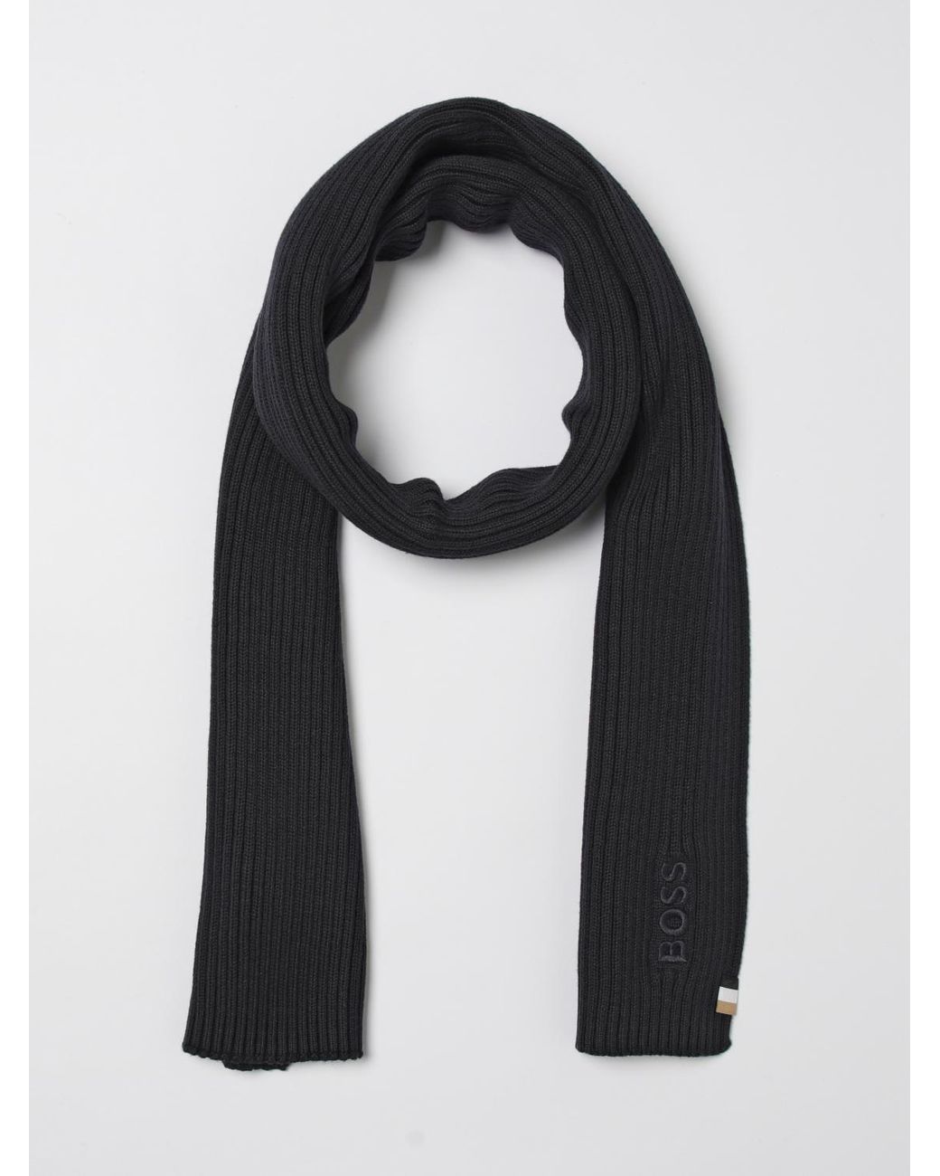Bufanda Hombre Boss de hombre de color Black