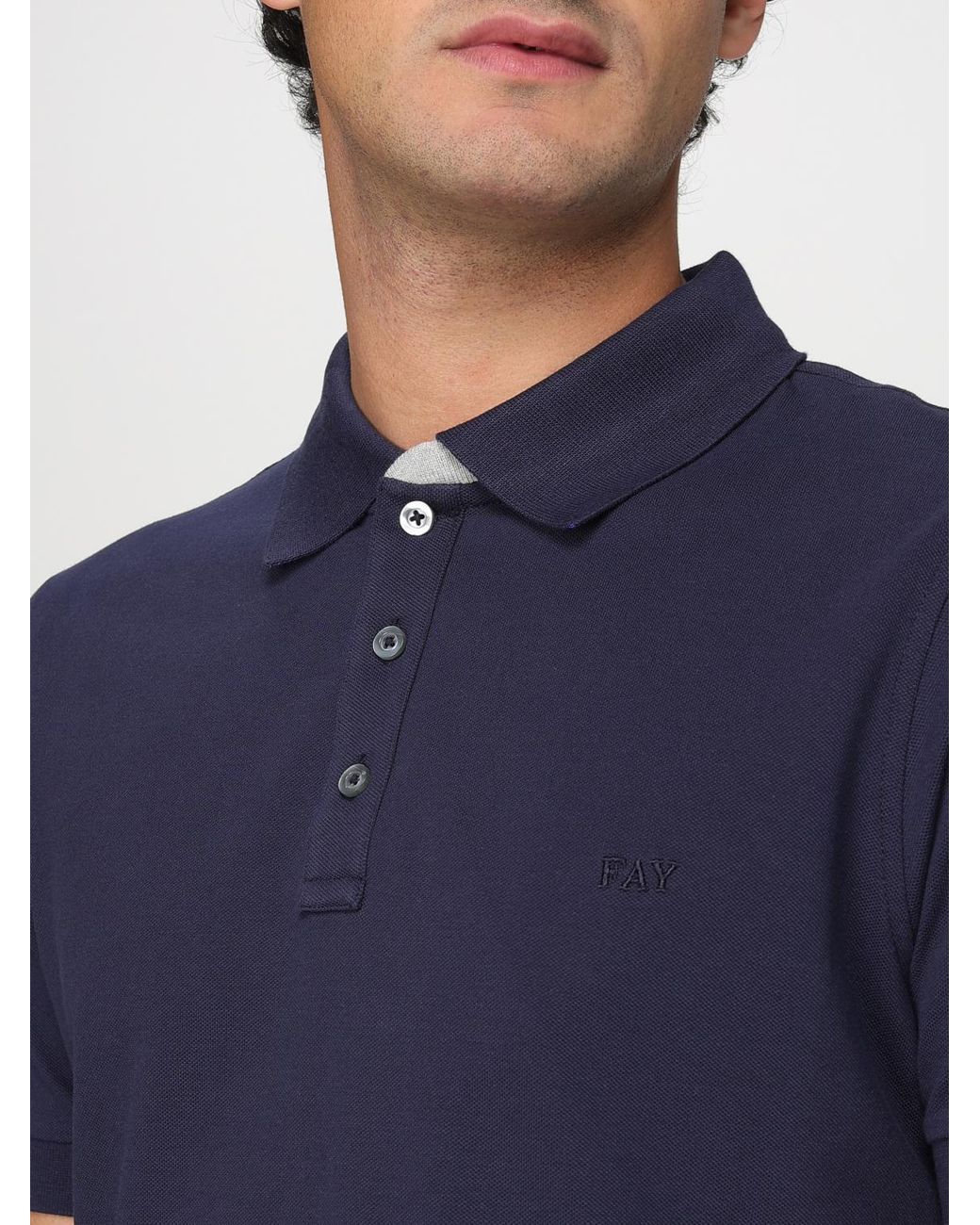 Polo di Fay in Blue da Uomo