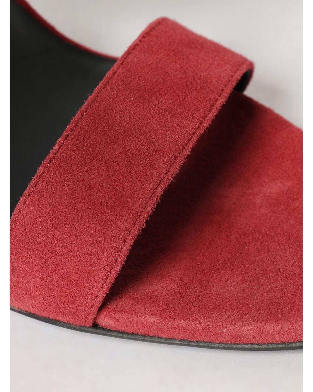 Alaïa Red Heeled Sandal
