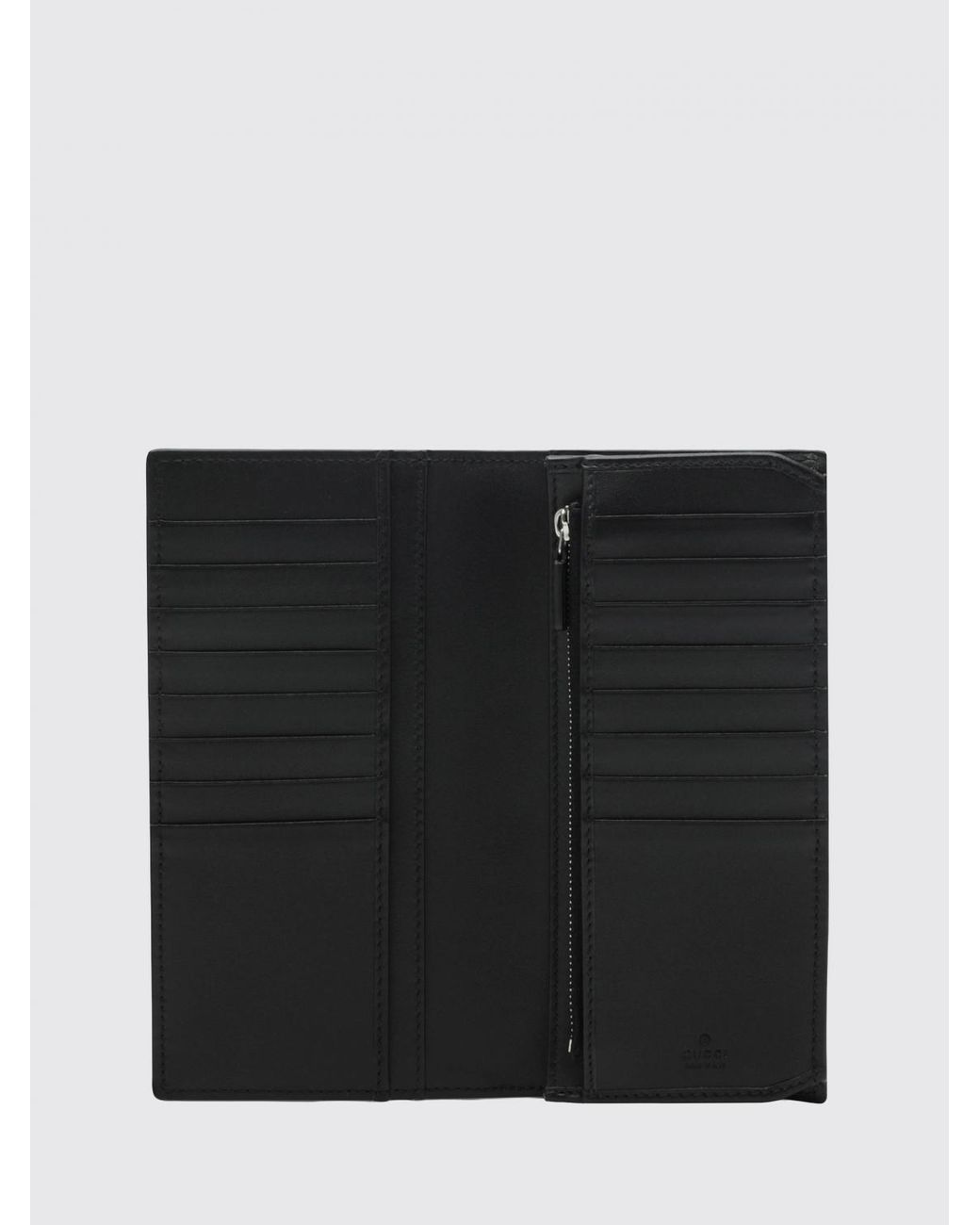 Gucci Black Gg Emblem Wallet for men