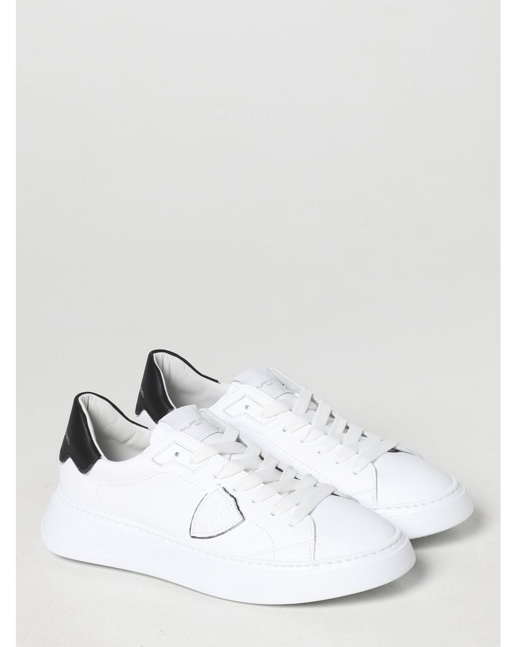 Philippe Model White Sneakers