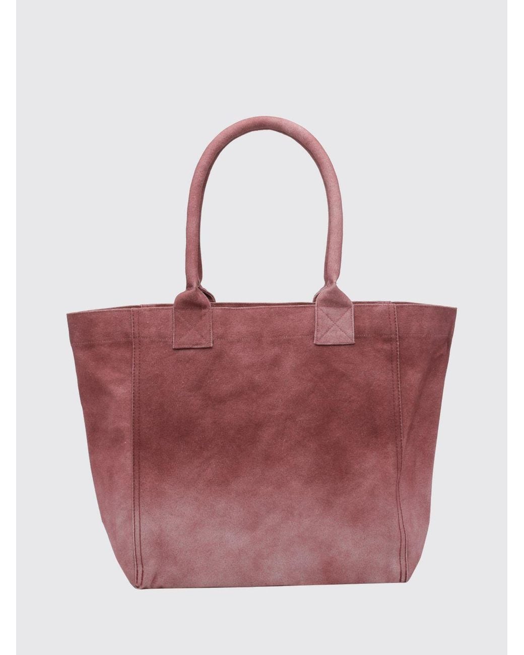 Isabel Marant Yenky Cotton Tote Bag With Contrasting Embroidered Logo