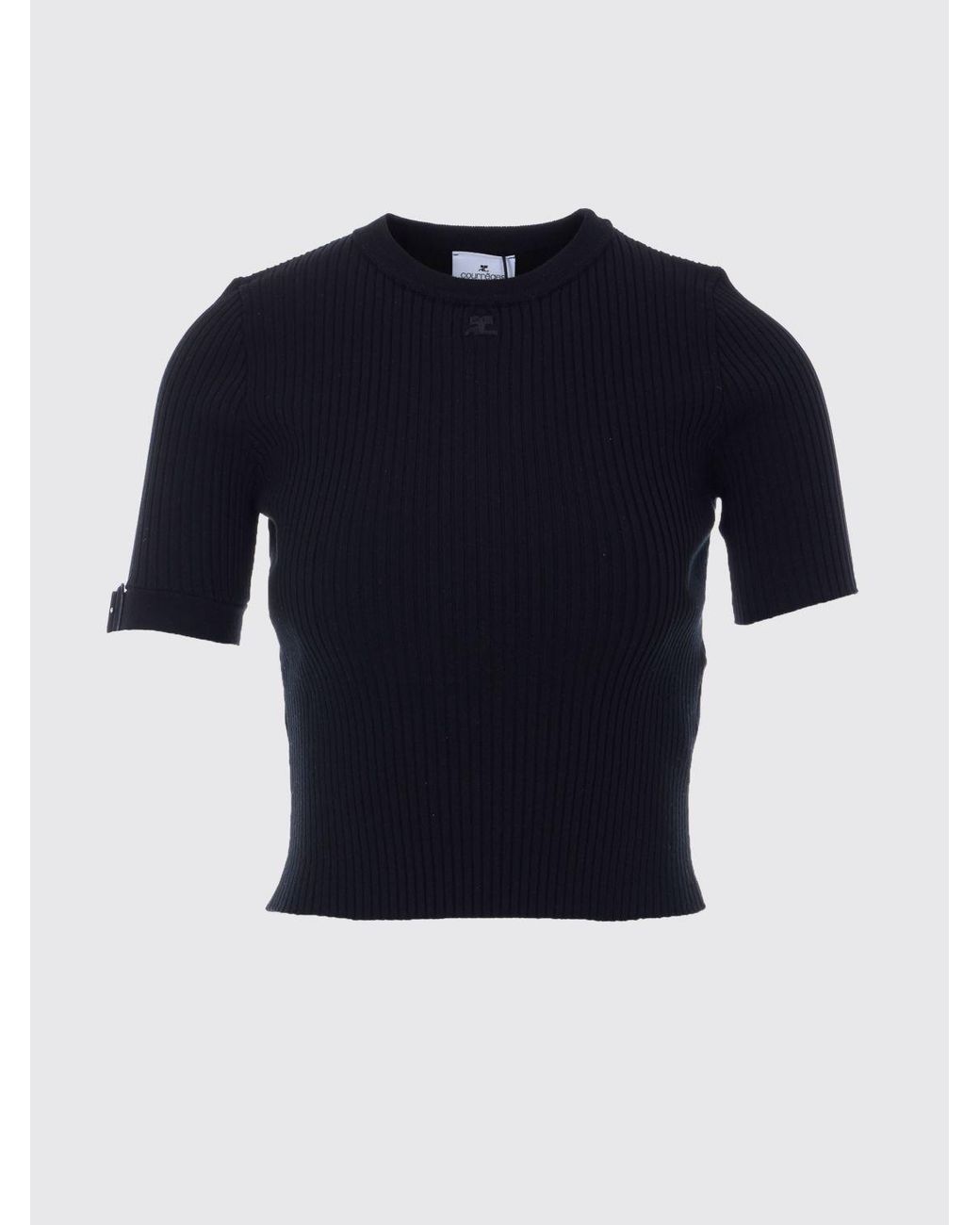 Courreges Black T-Shirt