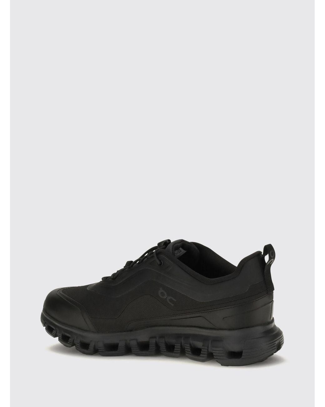 On Shoes Black Cloud 6 Geo Waterproof Sneakers With Cushioned Sole for men
