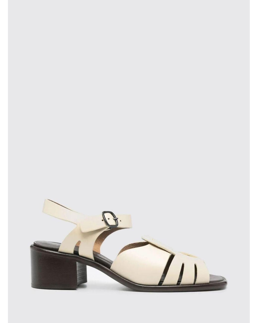 Hereu Natural Ancora Leather Sandals