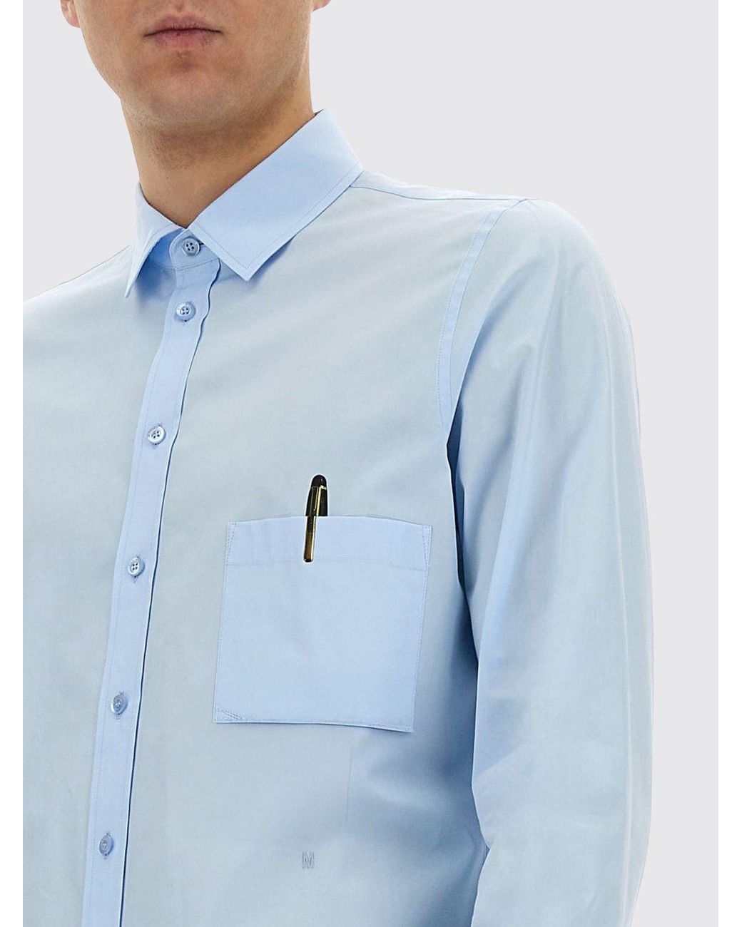 Moschino Couture Blue Shirt for men