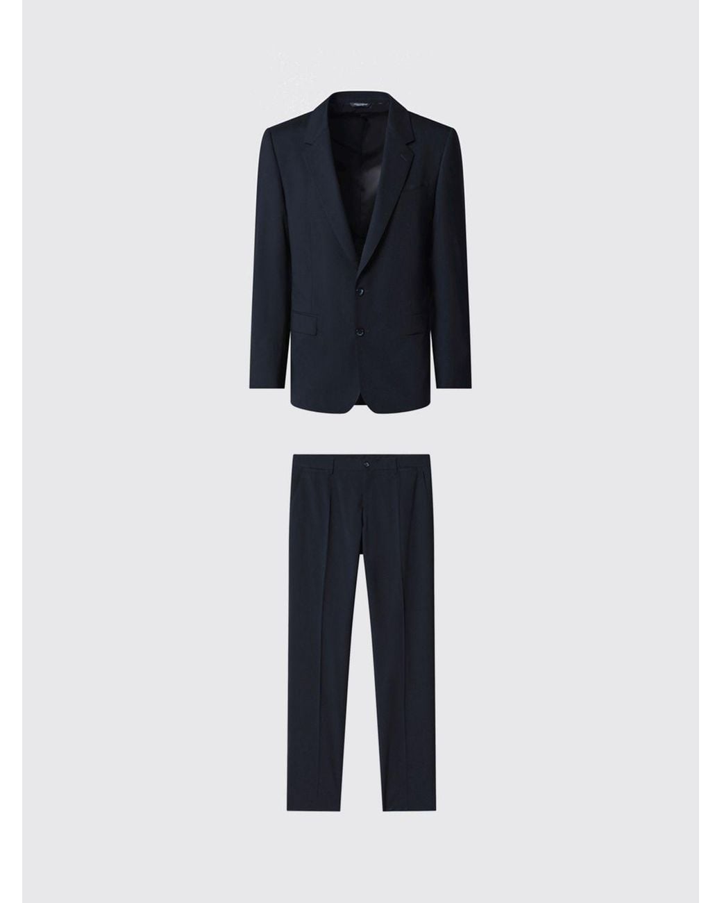 Dolce & Gabbana Blue Dolce &Amp Gabbana Single-Breasted Suit for men