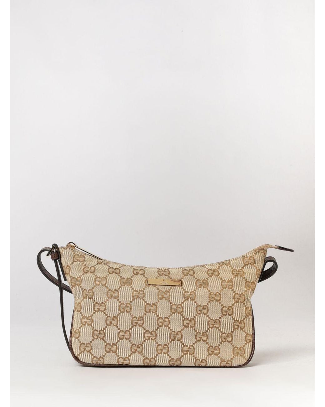 Gucci Natural Lady Lunetta Mini Gg Supreme Shoulder Bag