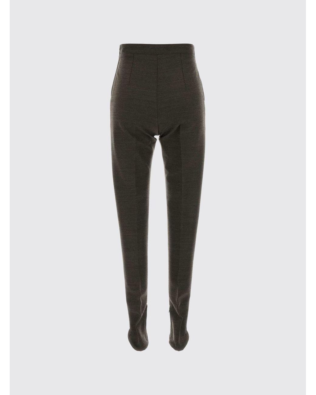 Jil Sander Gray Slim Fit Wool Blend Skinny Trousers