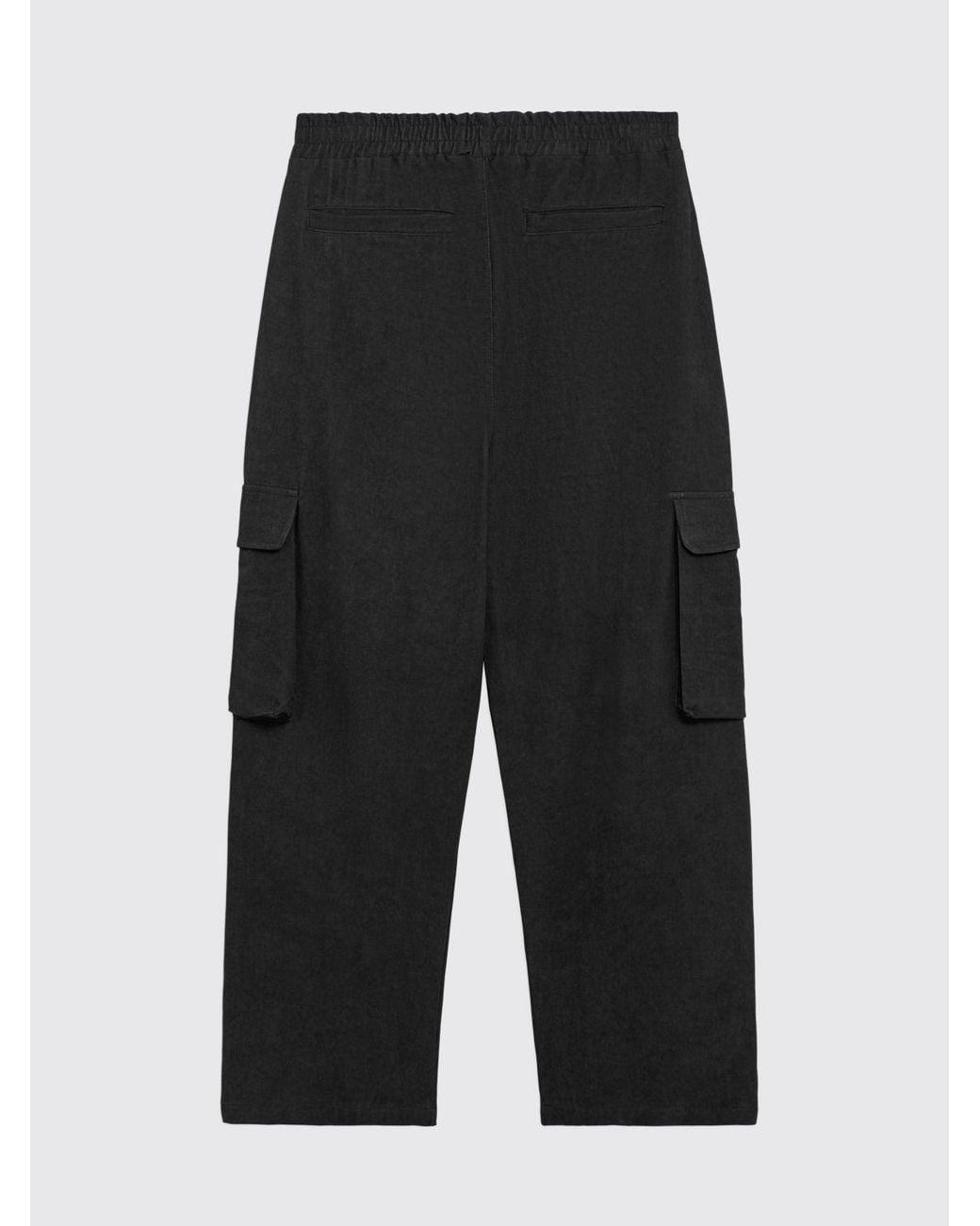 Barrow Black Cargo Trousers for men