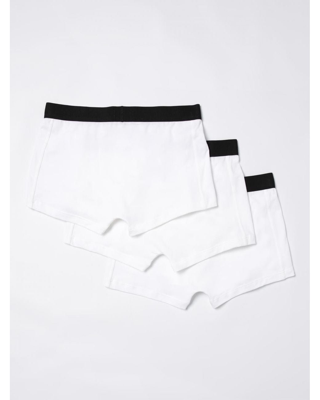 HUGO White Boss 3Pack Cotton Trunks for men