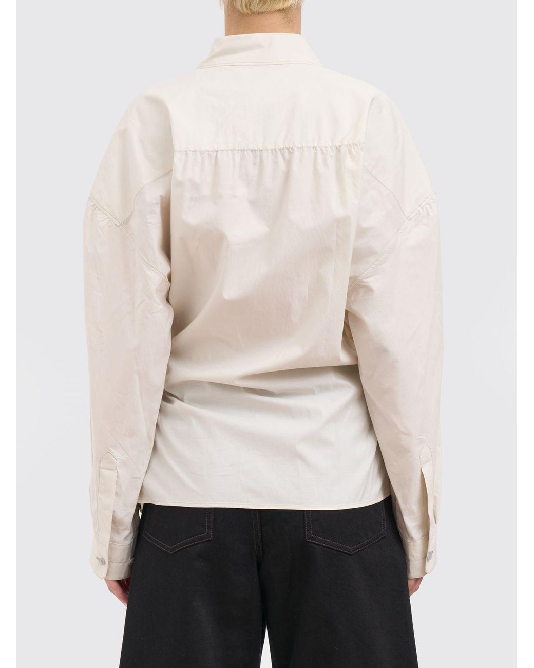 Lemaire Natural Camicia Intrecciata