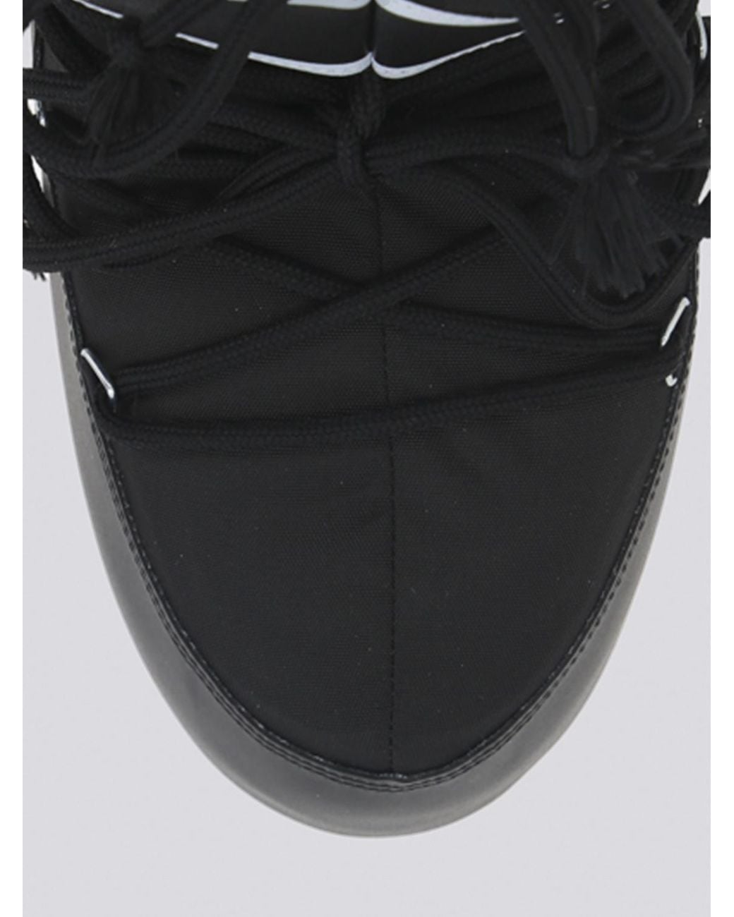 Moon Boot Black Flat Ankle Boots