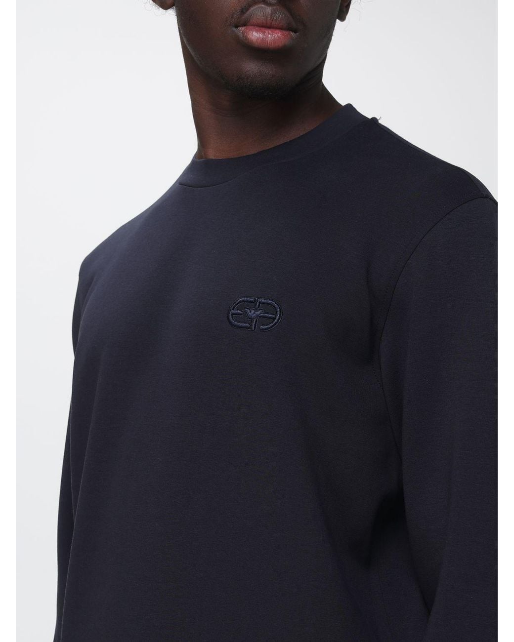 Emporio Armani Blue Sweatshirt for men