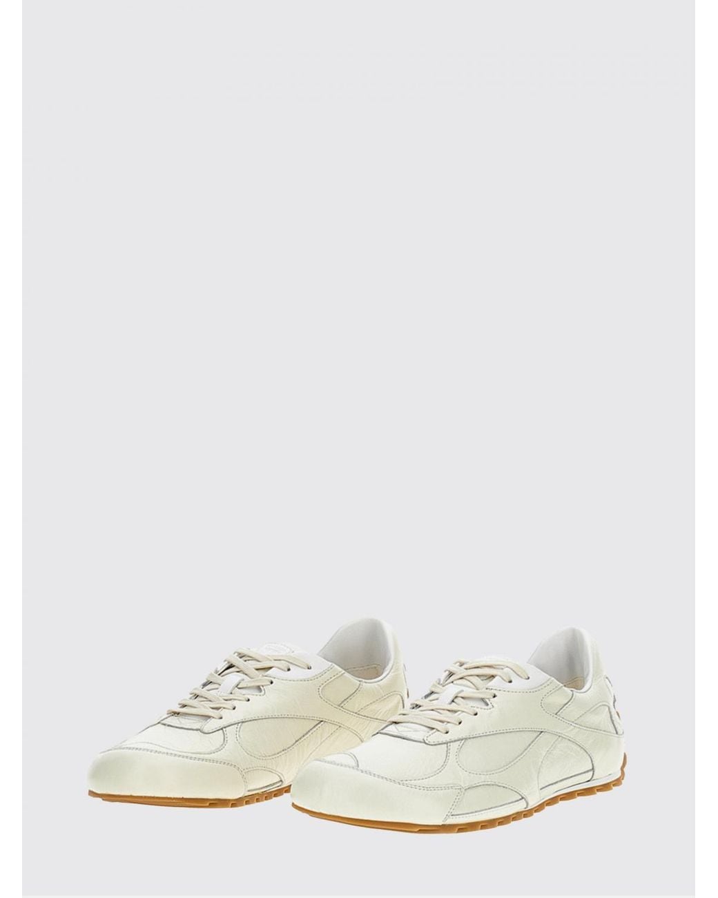 Bottega Veneta White Orbit Flash Sneakers for men