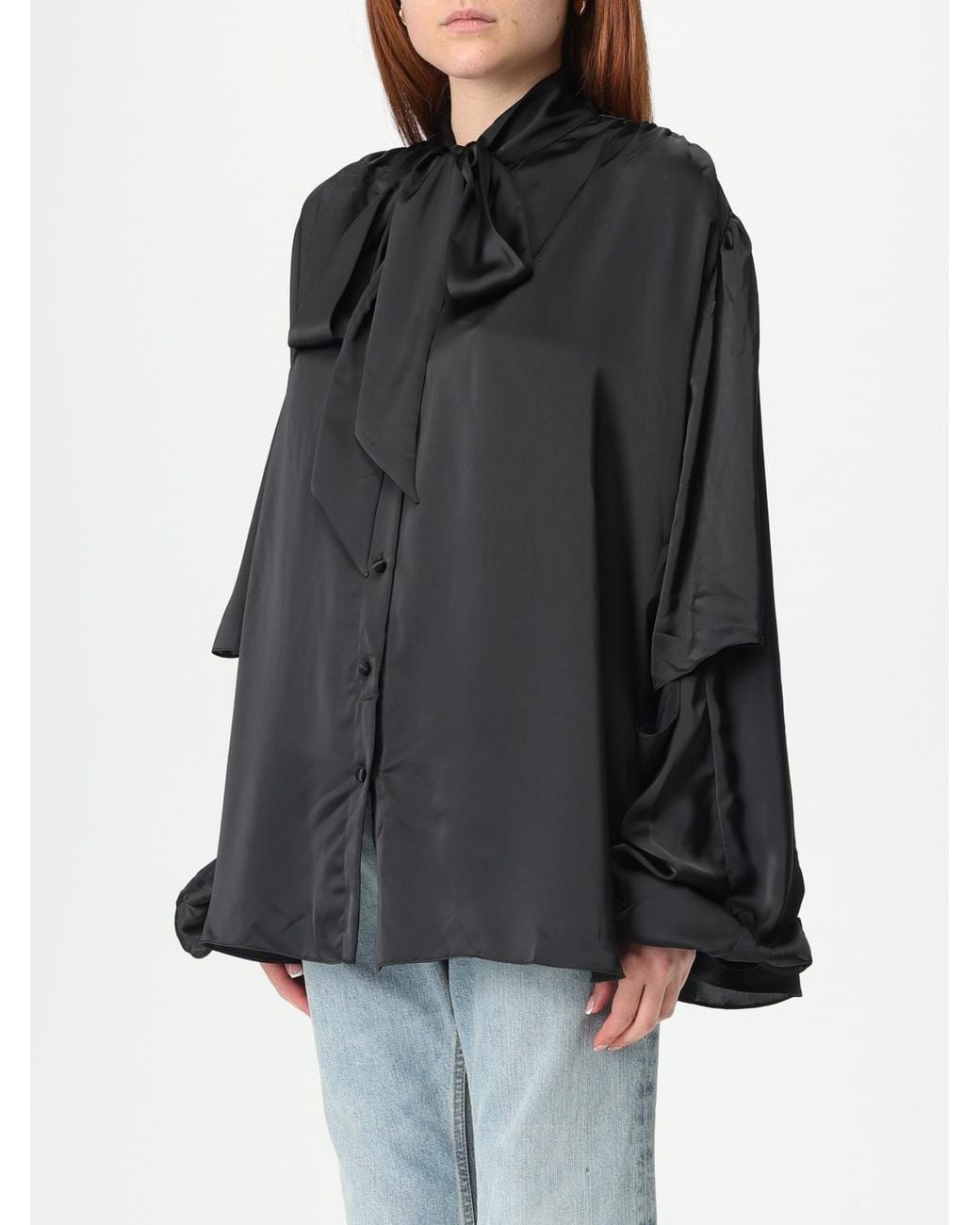 Balenciaga Black Blouses