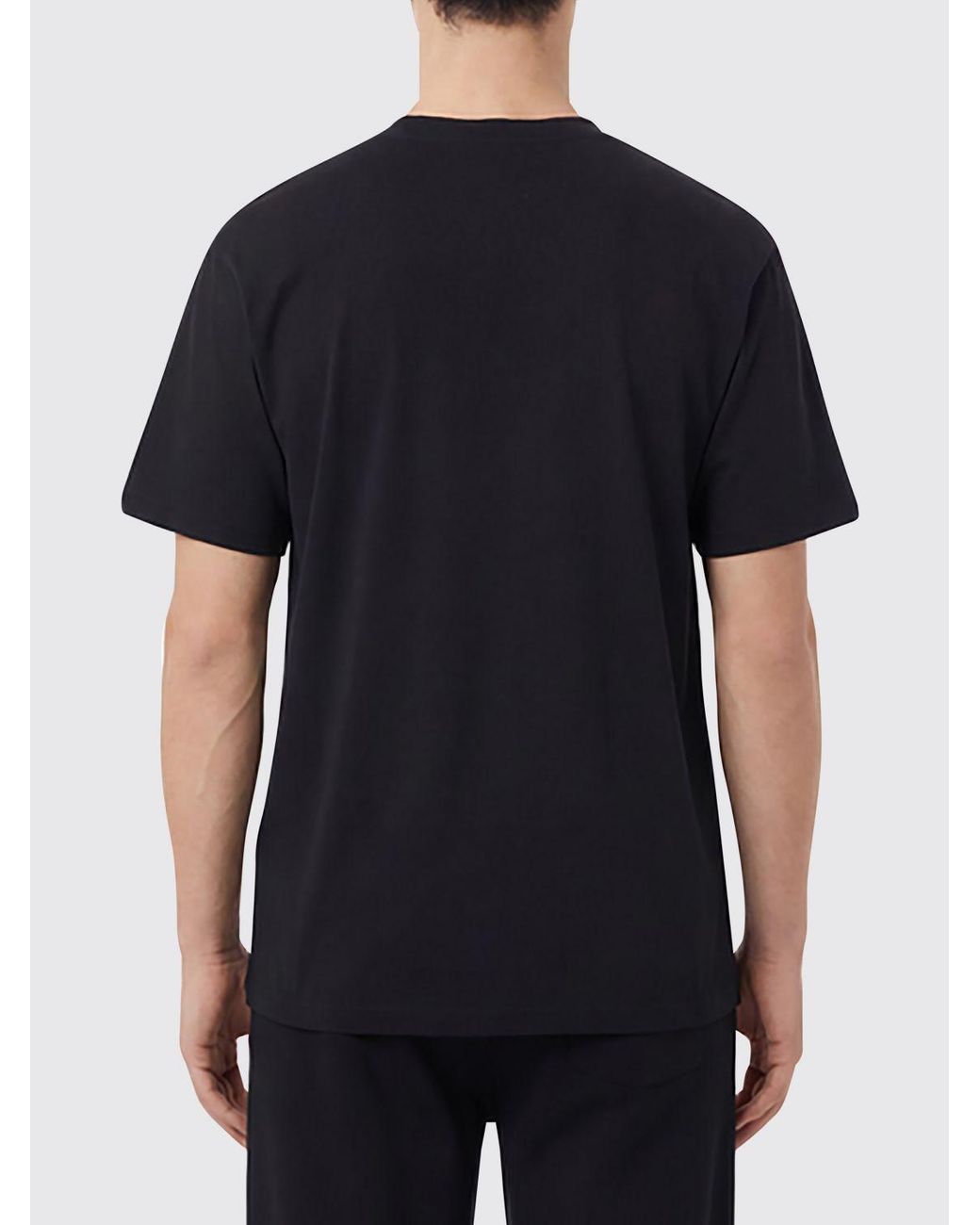 Liberal Youth Ministry Black Cotton T-Shirt With Logo for men