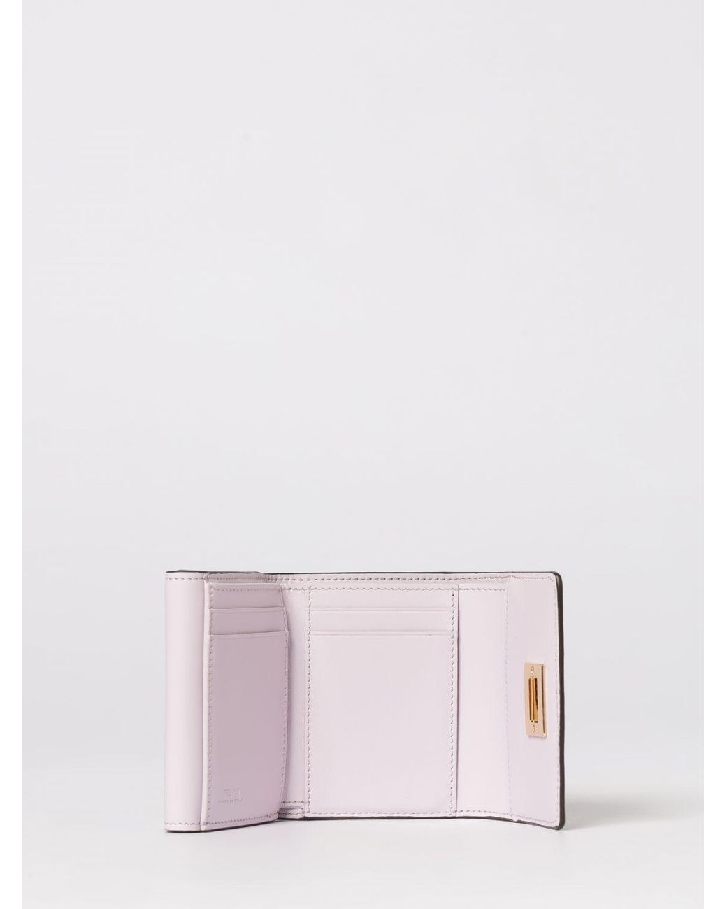Fendi Brown Way Leather Wallet