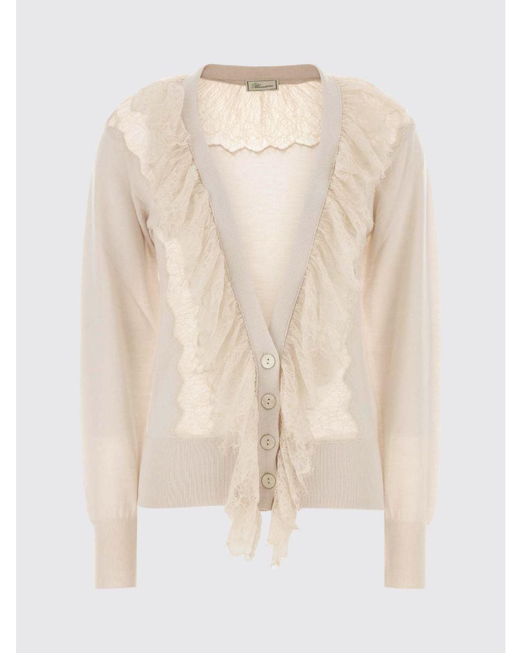 Blumarine Natural Sweater