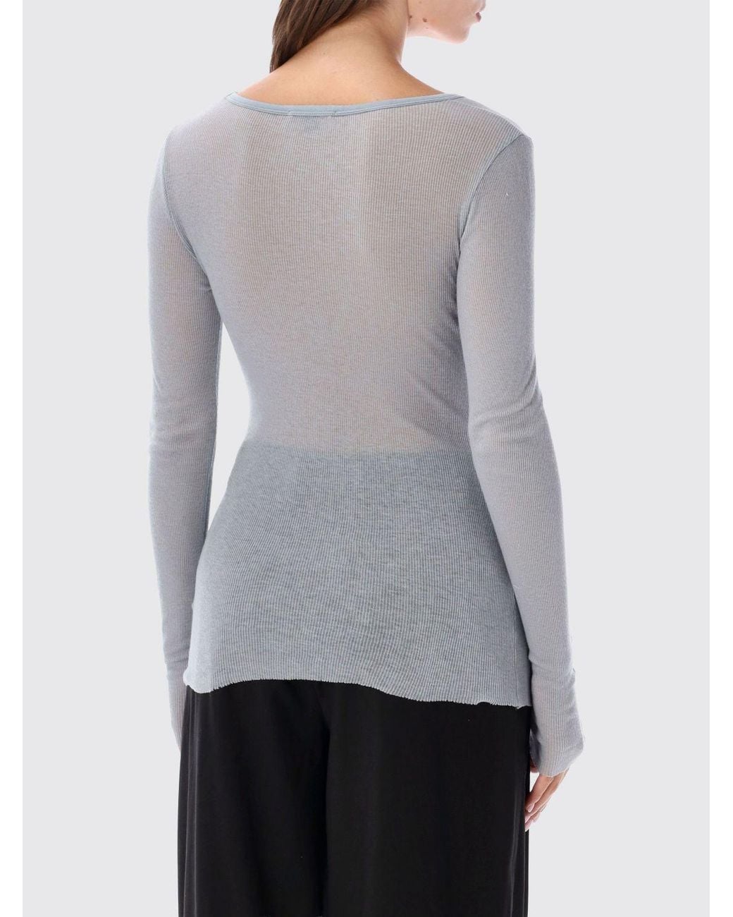 James Perse Gray Slim Fit V-Neck Cardigan