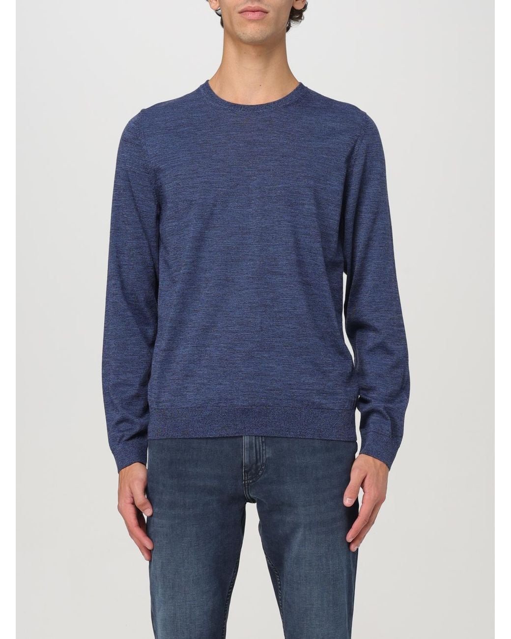 Boss Pullover Herren in Blue für Herren