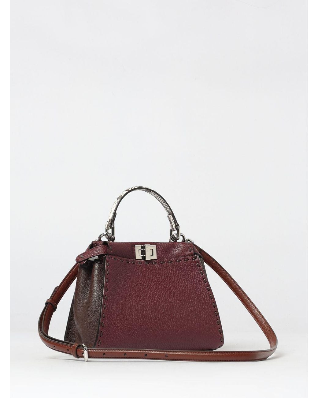 Fendi Purple Shoulder Bag