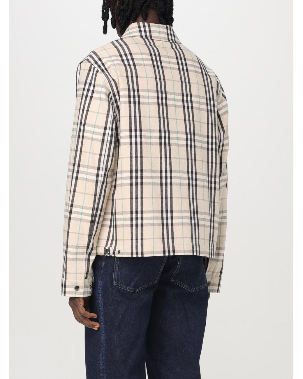 Burberry White Jacket for men