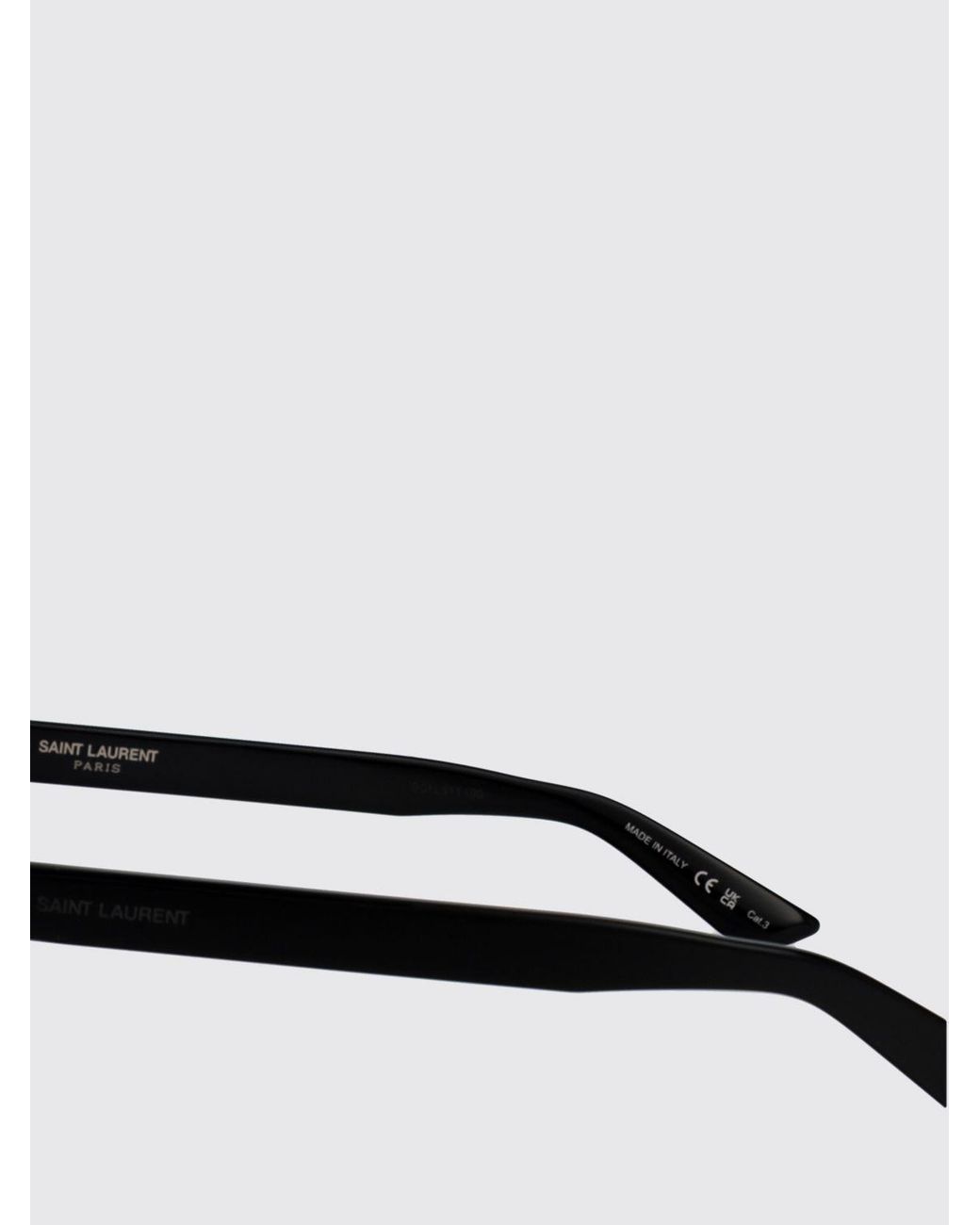 Saint Laurent Black Sl 876 Recycled Acetate Sunglasses for men