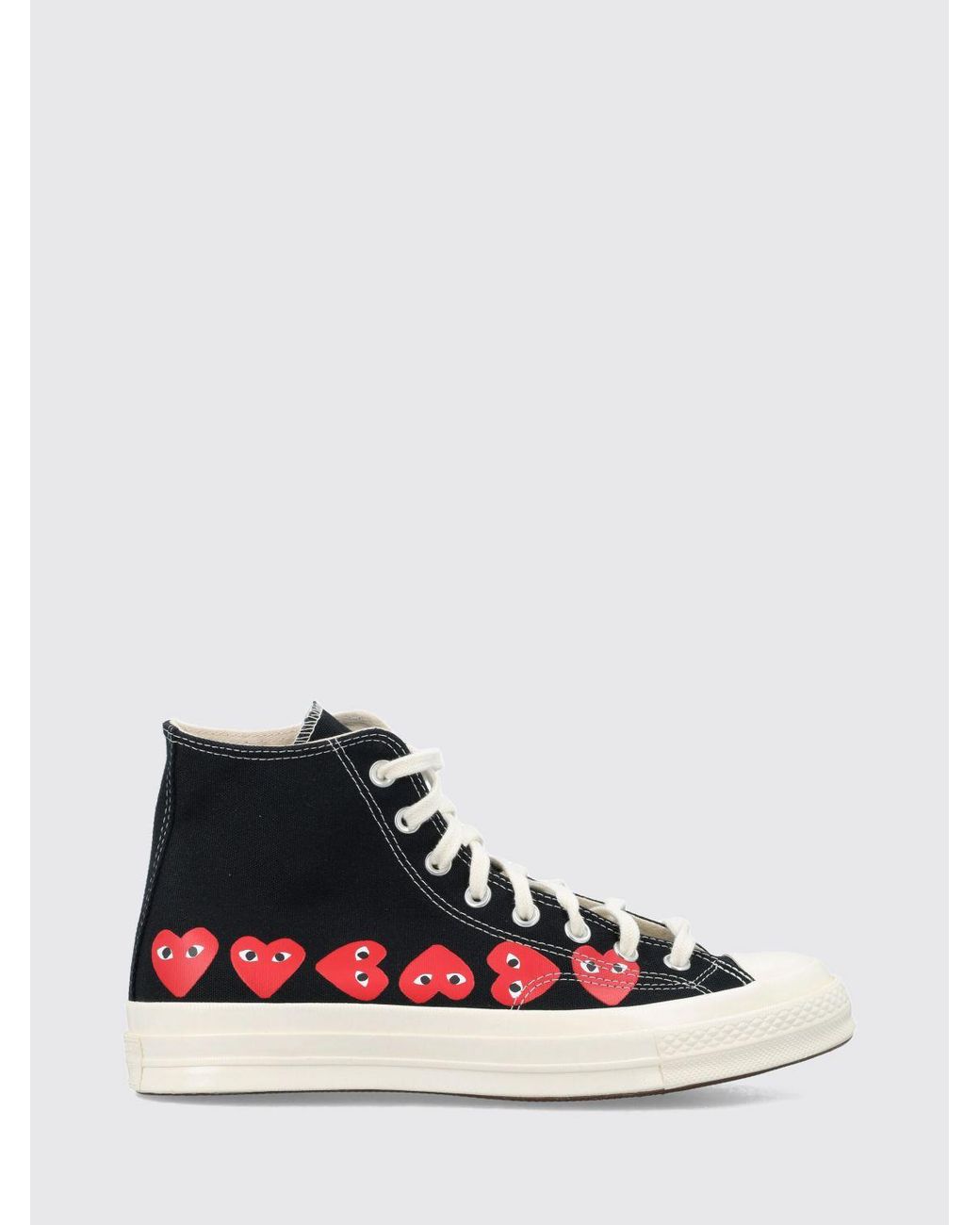COMME DES GARÇONS PLAY White Chuck 70 High-Top Cotton Canvas Sneakers for men