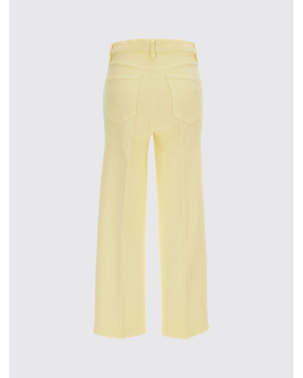 FRAME Natural The Anchor Mid-Rise Wide-Leg Jeans