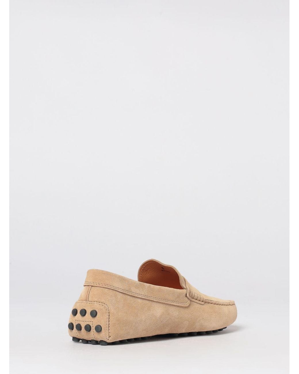 Tod's Natural Suede Loafers for men