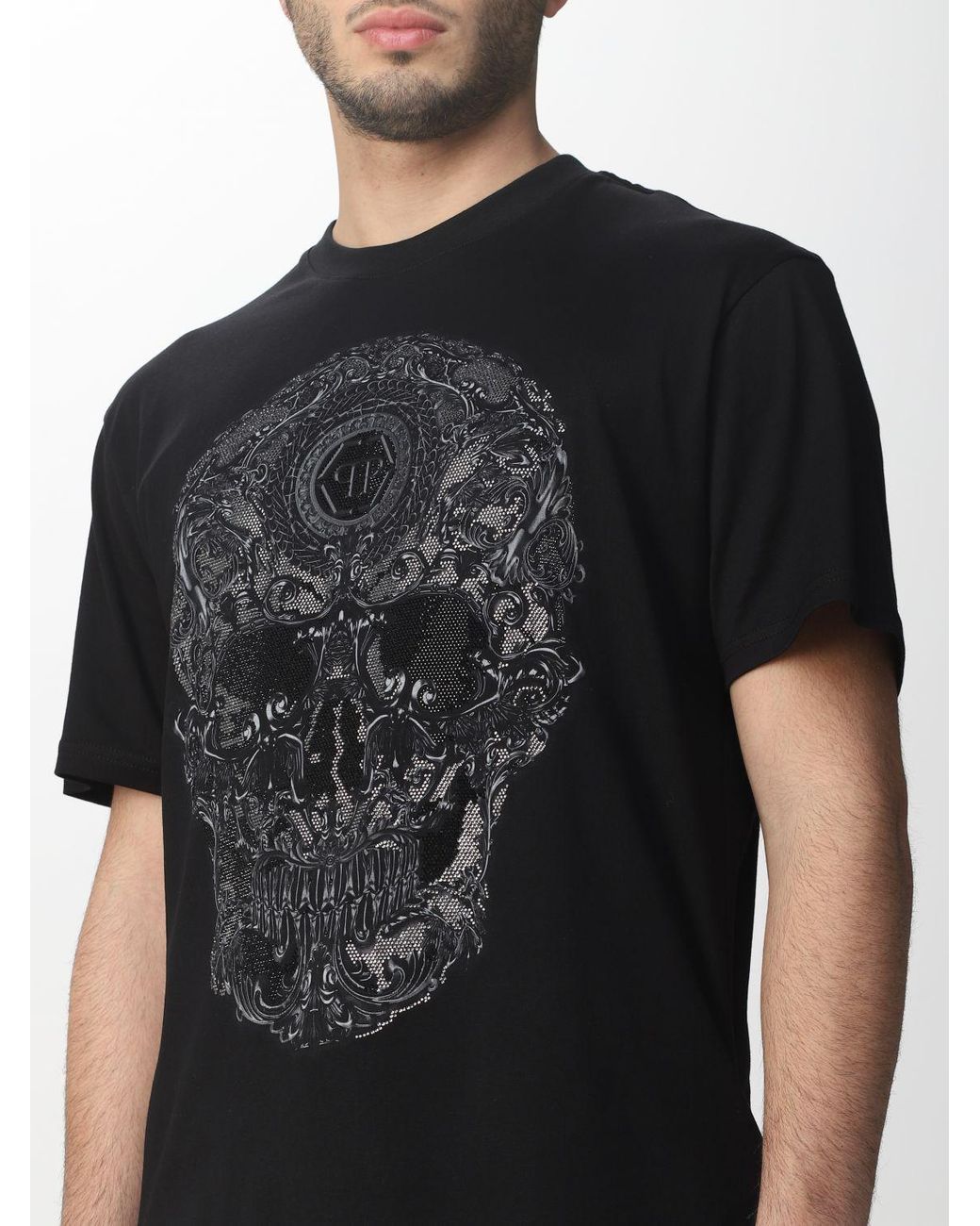 Philipp Plein T-shirt in Black 1 (Black) for Men | Lyst