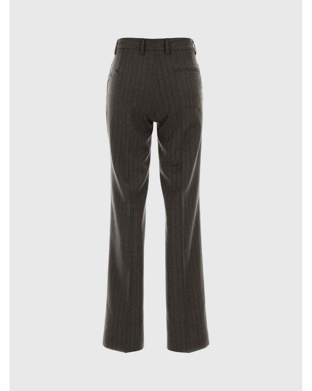 PT Torino Blue Pinstriped Skinny Trousers