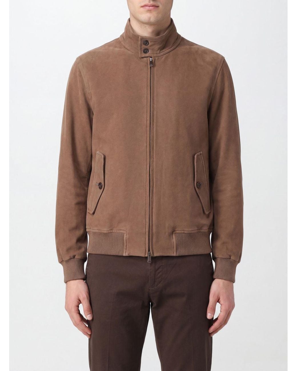 Circolo 1901 Brown Cotton Bomber for men