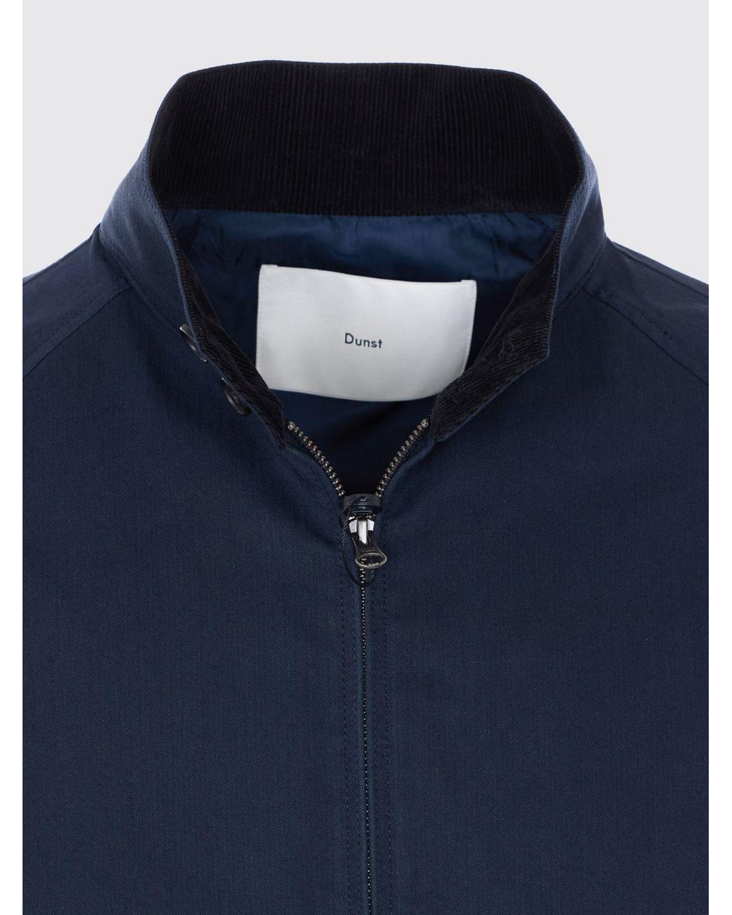 DUNST Blue Cotton Blend Jacket By for men