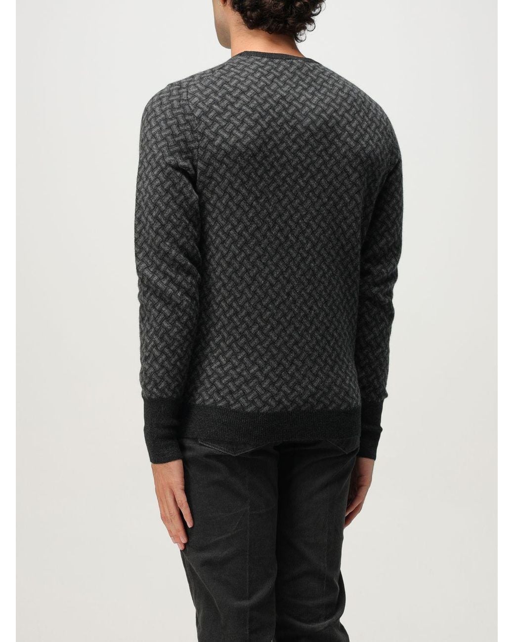 Drumohr Gray Jumper for men