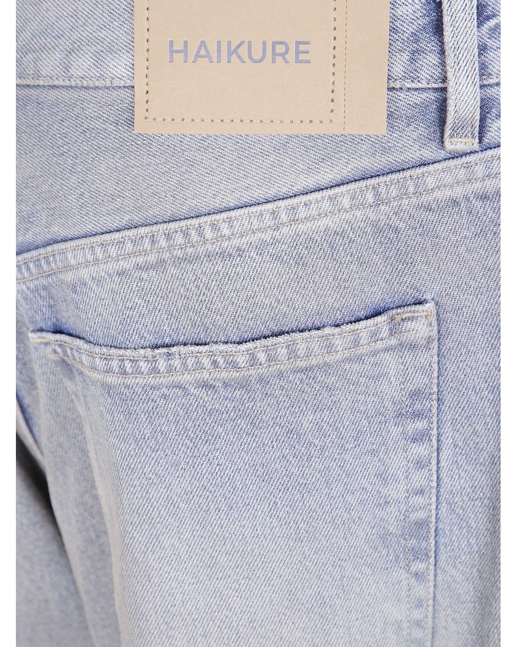 Haikure Blue Wide Leg Jeans for men