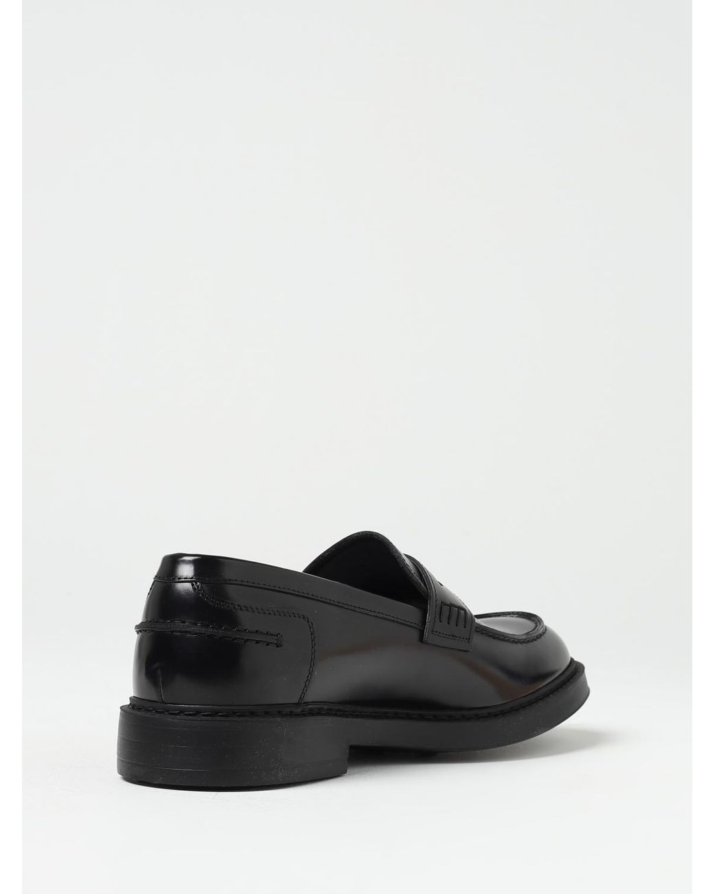 Doucal's Adler Loafer Aus Gebürstetem Leder in Black für Herren