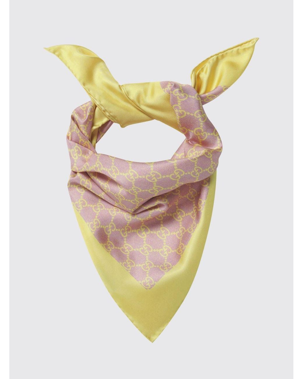 Bufanda Mujer Gucci de color Yellow