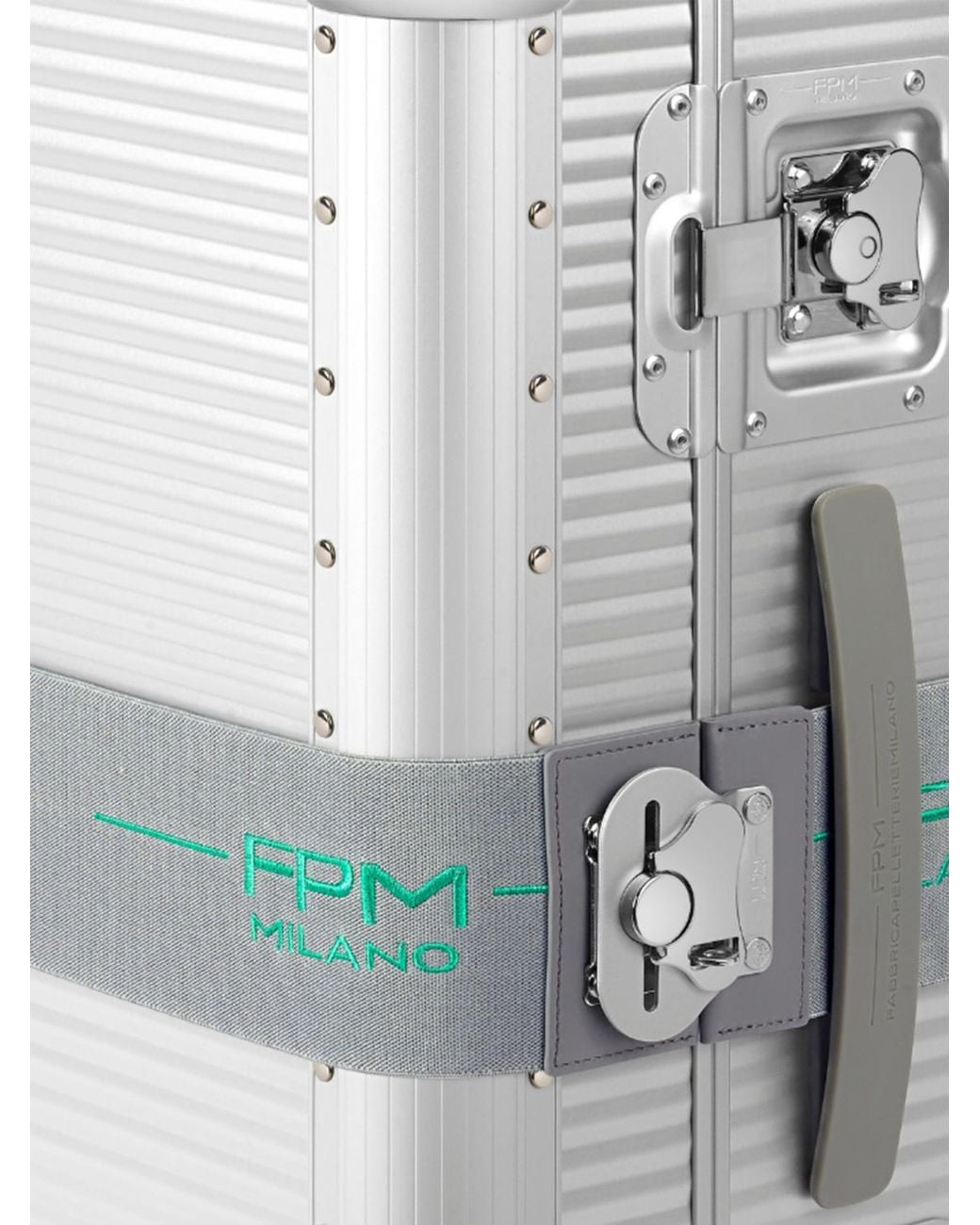 Fpm Milano Gray Butterfly Elastic Belt for men